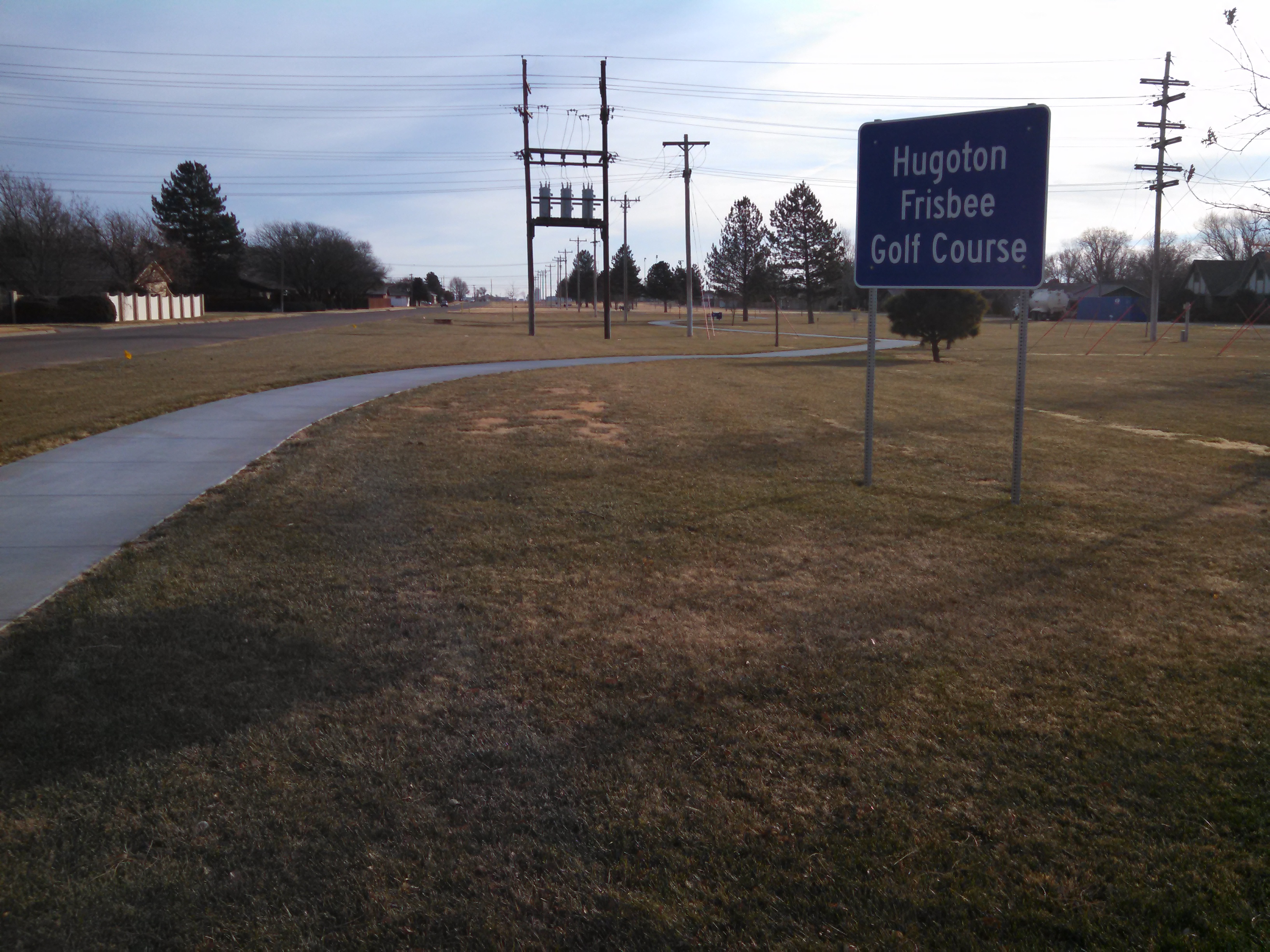 Hugoton Disc Golf Path Get Outdoors Kansas