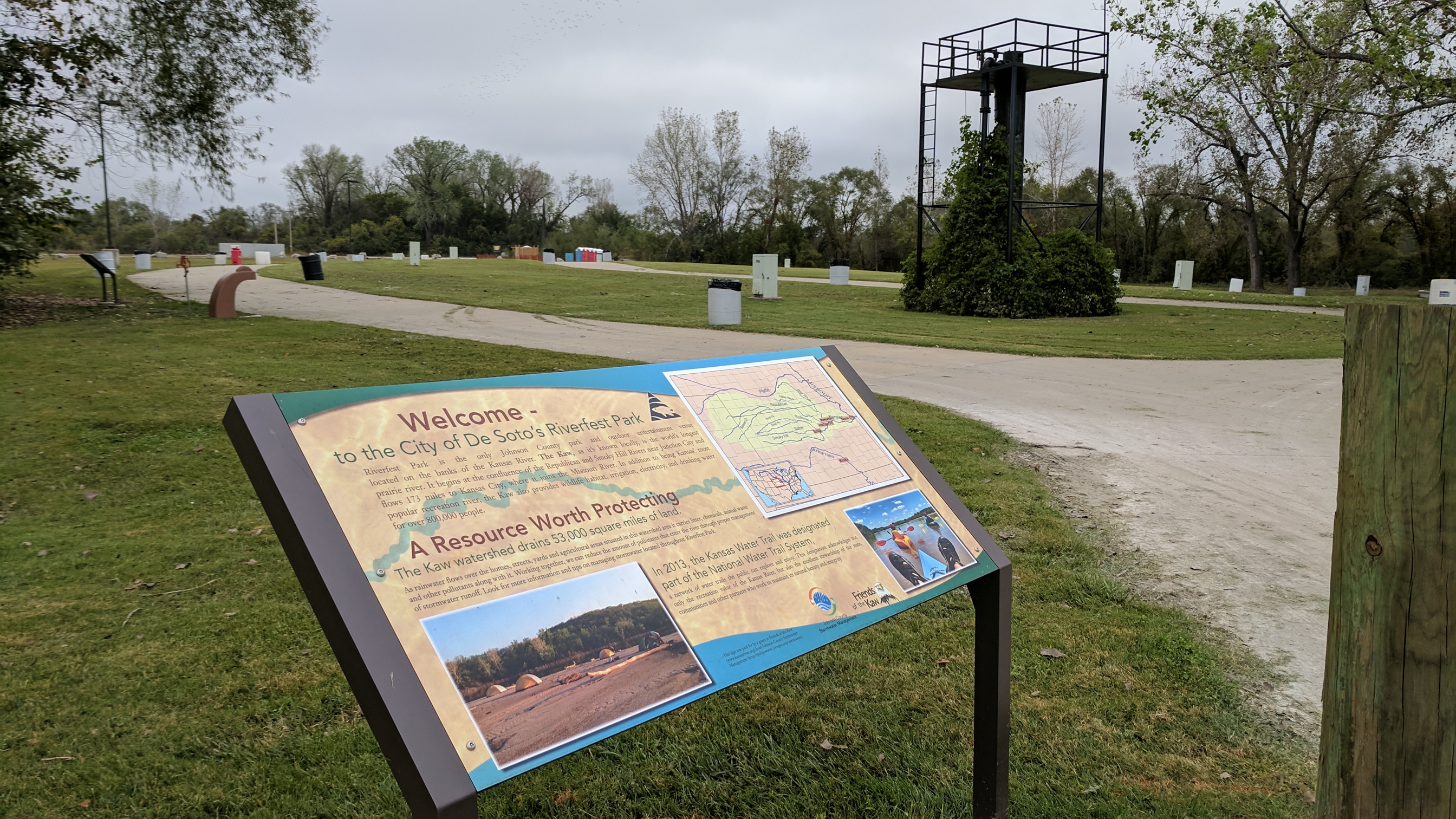 Desoto Riverfest Park Path Get Outdoors Kansas